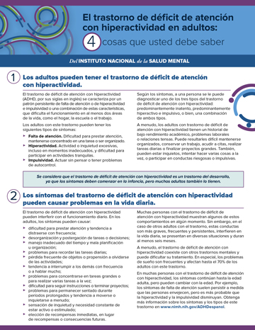 El trastorno de déficit de atención con hiperactividad en adultos: 4 cosas que usted debe saber